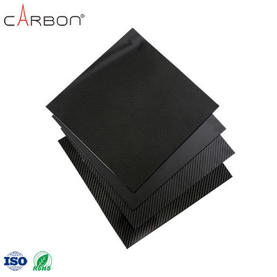 Προσαρμοσμένο πάχος 100% 3K Twill Carbon Fiber Sheets Πλάκες για βιομηχανικές ανάγκες