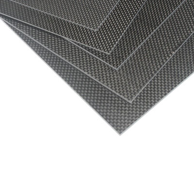 Προσαρμοσμένο πάχος 100% 3K Twill Carbon Fiber Sheets Πλάκες για βιομηχανικές ανάγκες