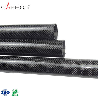 Προσαρμοσμένο μέγεθος Carbon Fiber Straight Tube για Outrigger Canoe Δυνατότητα χειριστή κουπί