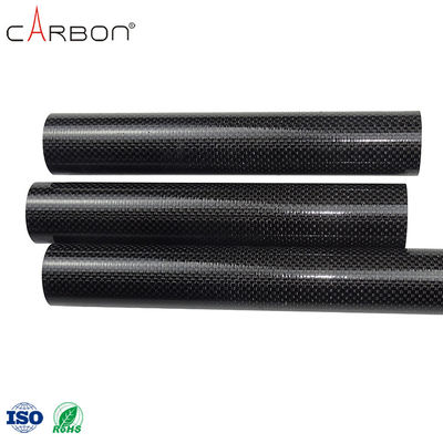 Προσαρμοσμένο μέγεθος Carbon Fiber Straight Tube για Outrigger Canoe Δυνατότητα χειριστή κουπί