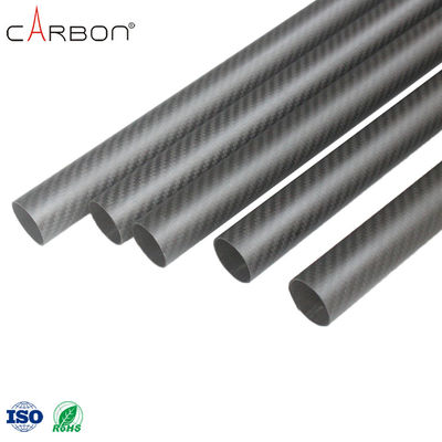 200 Φινίρισμα Ματ/Γλασκός ZhongShan Carbon 3K Carbon Fiber Tube για καθαρισμό κενών.