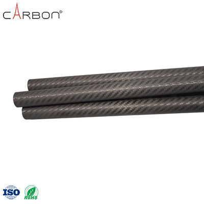 200 Φινίρισμα Ματ/Γλασκός ZhongShan Carbon 3K Carbon Fiber Tube για καθαρισμό κενών.