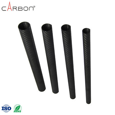 200 Φινίρισμα Ματ/Γλασκός ZhongShan Carbon 3K Carbon Fiber Tube για καθαρισμό κενών.