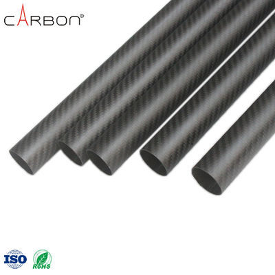 200 Φινίρισμα Ματ/Γλασκός ZhongShan Carbon 3K Carbon Fiber Tube για καθαρισμό κενών.
